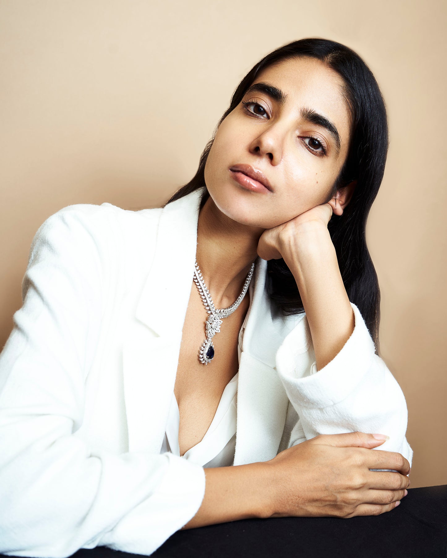 Azure Nature Diamond Necklace