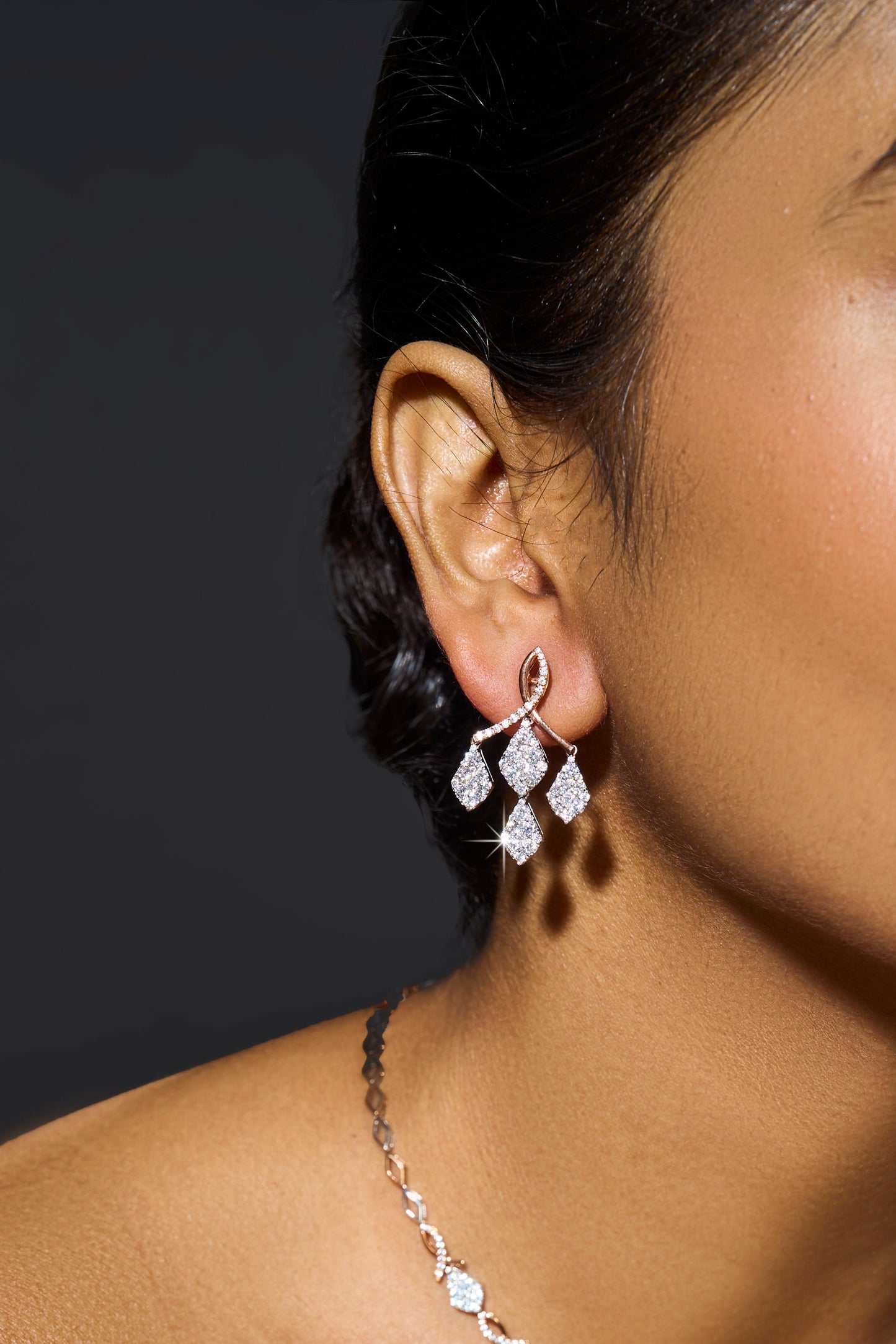 Cascade Marquise Earrings