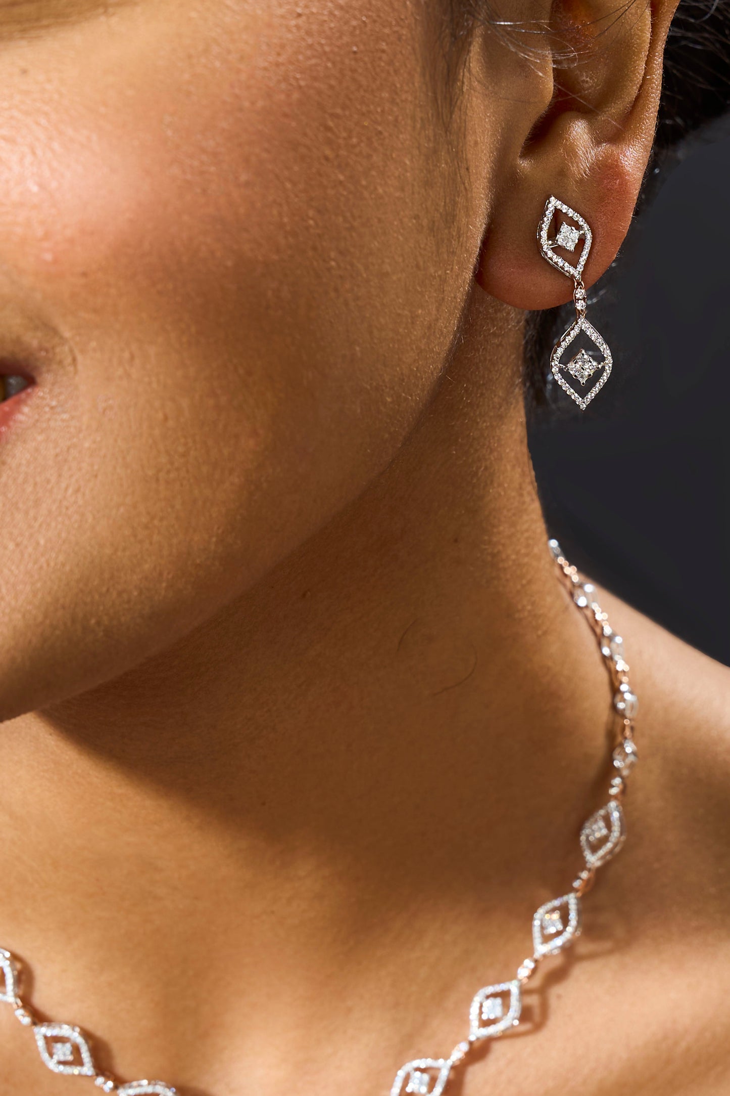 Lumière Marquise Drop Earrings